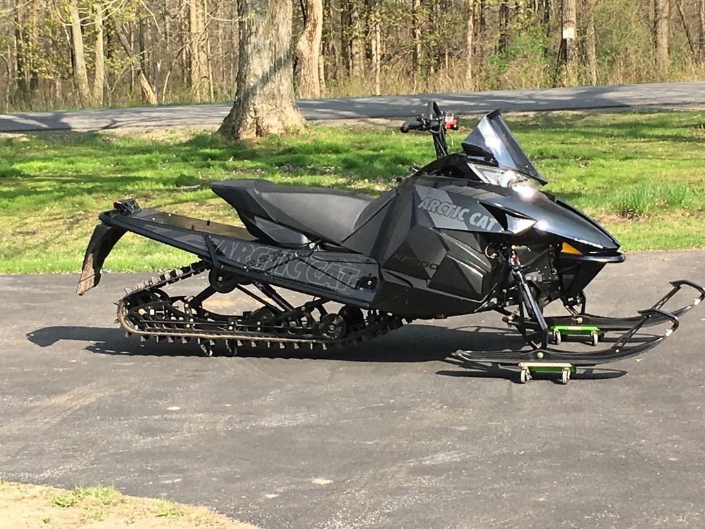 Wrap on all black sleds Hardcore Sledder